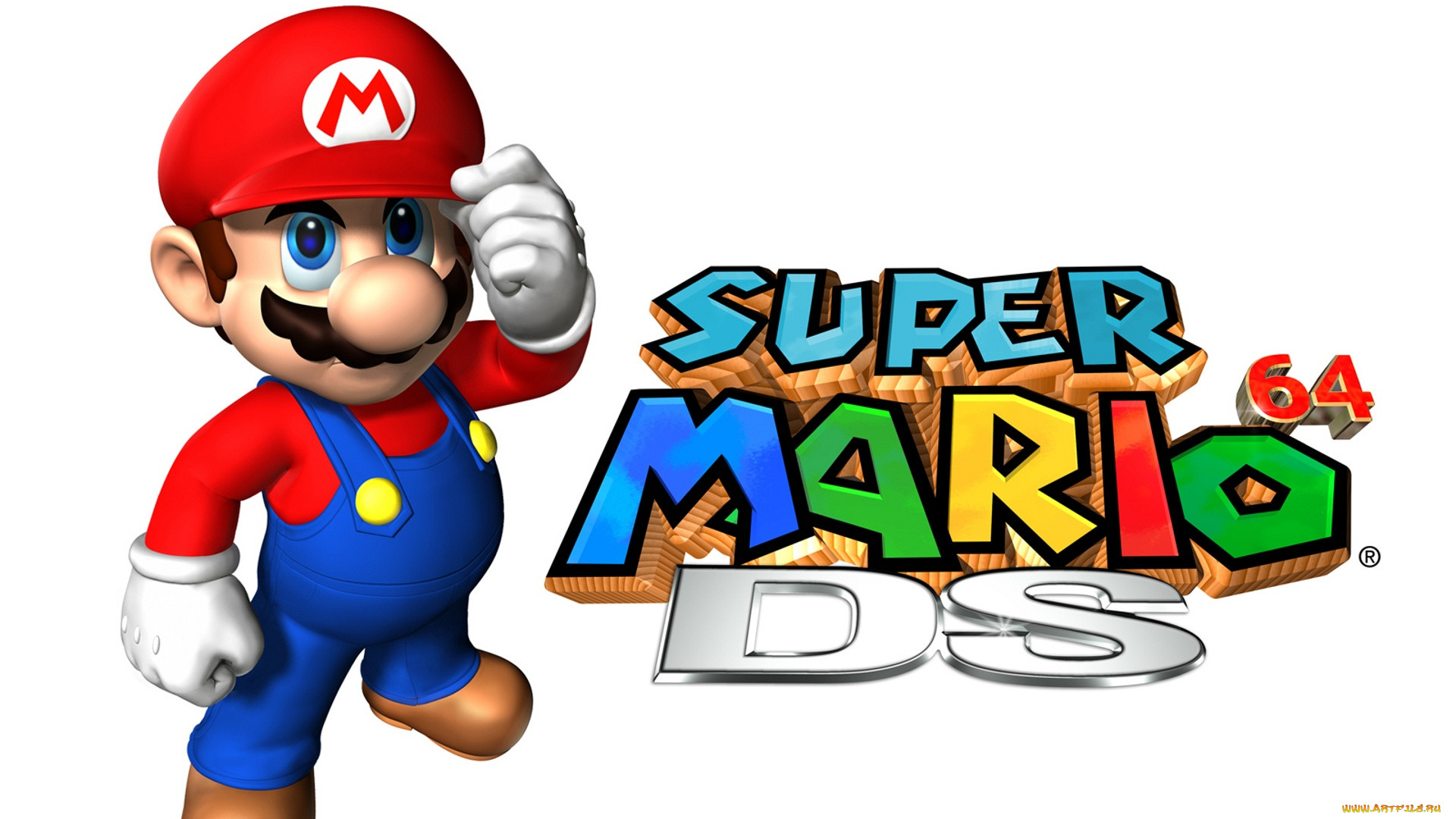 Обои Super Mario 64 Ds Видео Игры Super Mario 64 Ds, обои для рабочего  стола, фотографии super mario 64 ds, видео игры, персонаж Обои для рабочего  стола, скачать обои картинки заставки на рабочий стол.